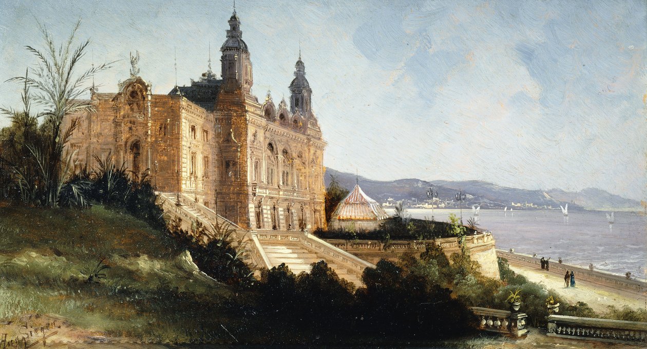 Kasinot i Monte Carlo, av August Siegen