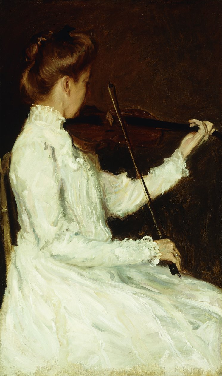 Violinisten av August Vincent Tack