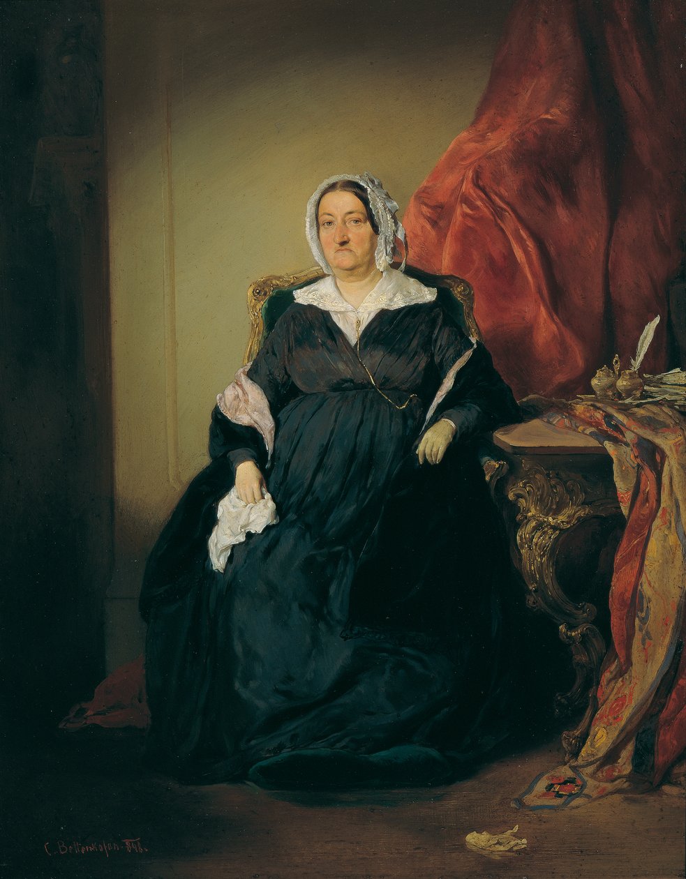 Elisabeth Imrédy, adlad av Omorovicze av August von Pettenkofen