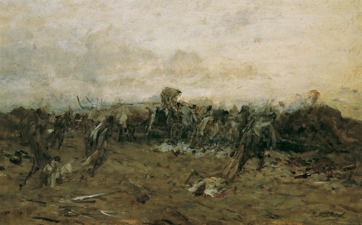 Efter striden av August von Pettenkofen