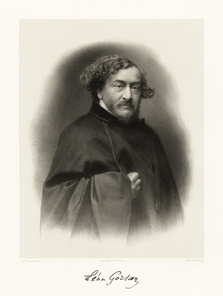 Léon Gozlan, 1865-66 av Auguste Charles Lemoine
