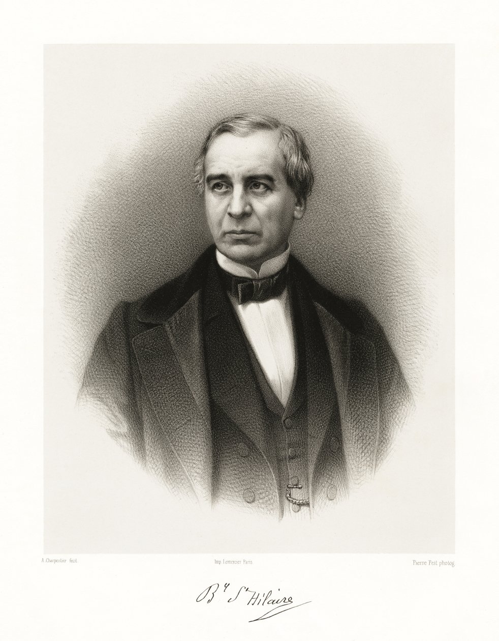 Jules Barthélemy-Saint-Hilaire, 1865-66 av Auguste Charpentier