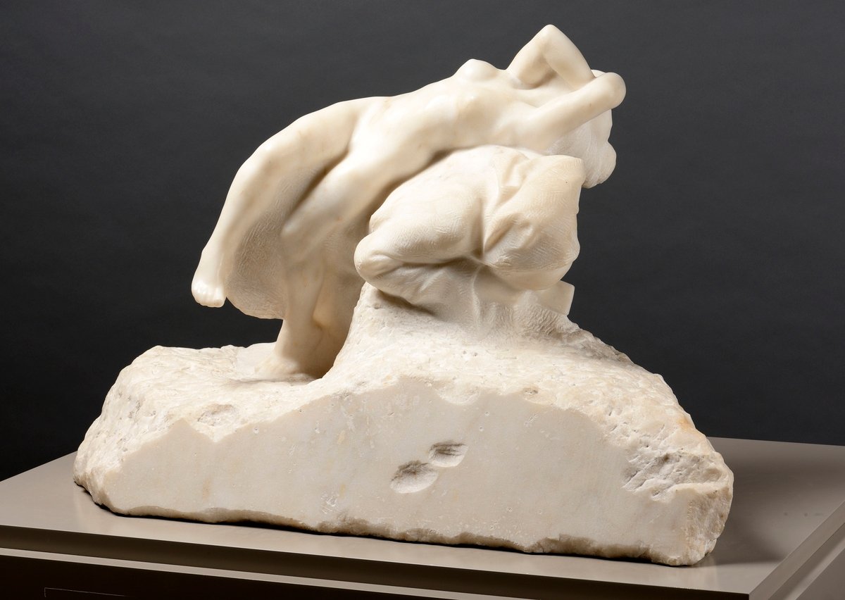  La Tentation de Saint Antoinen av Auguste Rodin