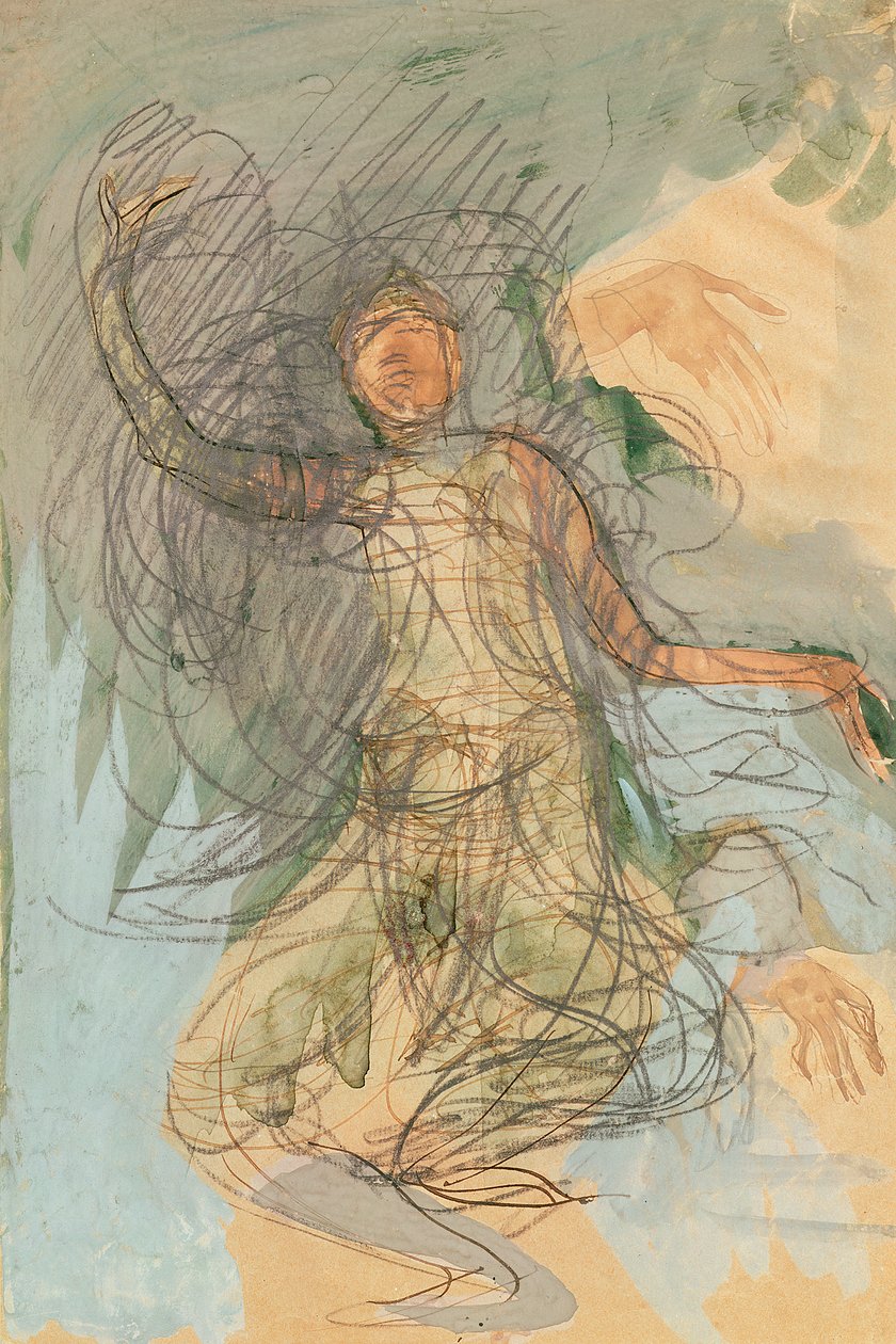 Kambodjansk dansare av Auguste Rodin
