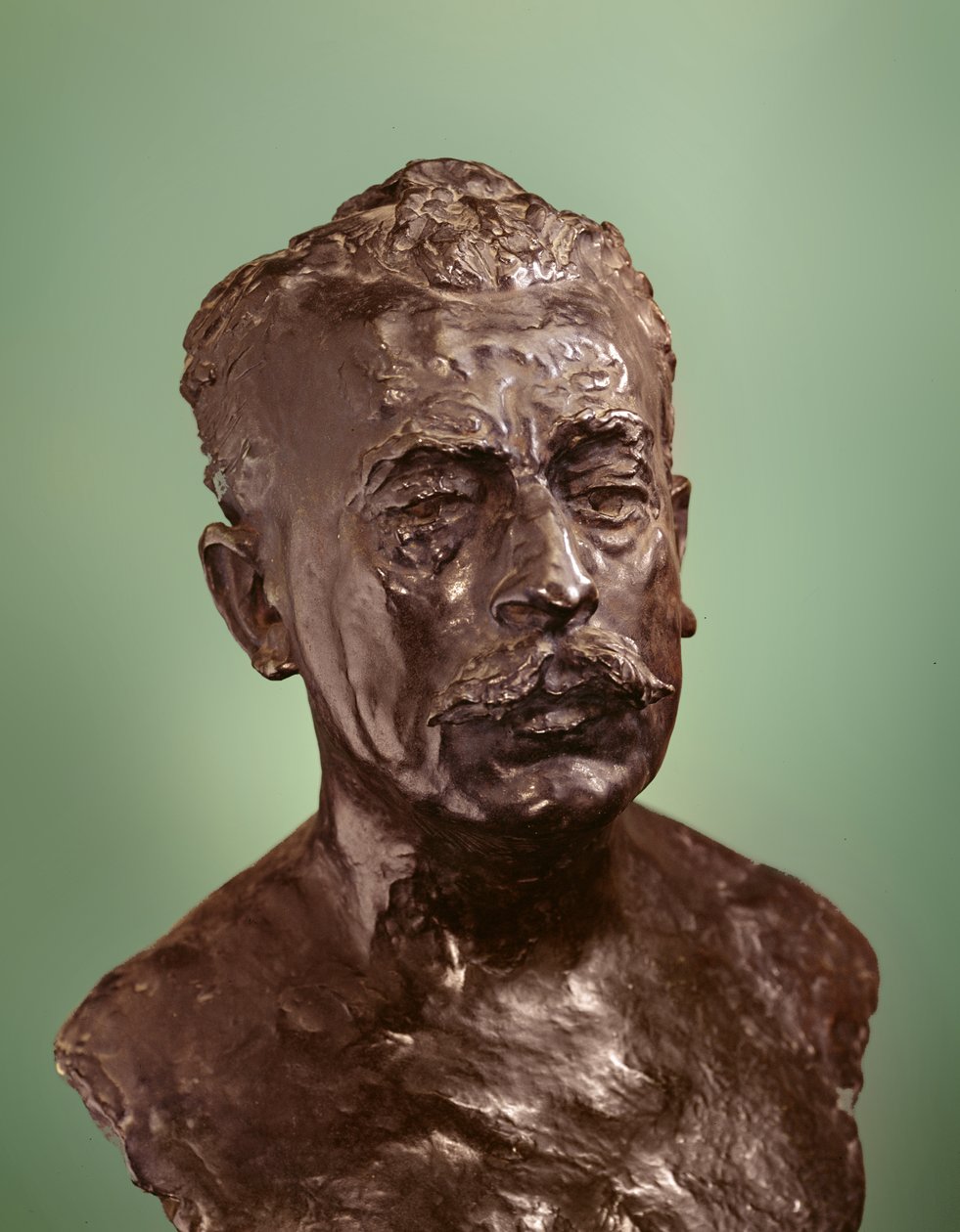 Etienne Clementee, 1916 (brons) av Auguste Rodin