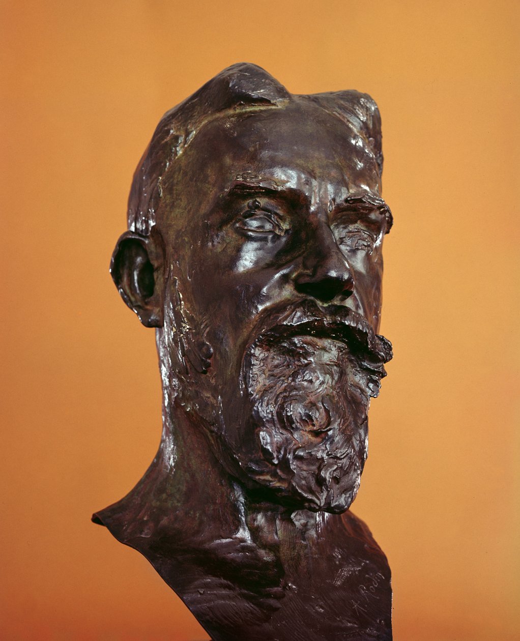 George Bernard Shaw, 1906 (brons) av Auguste Rodin