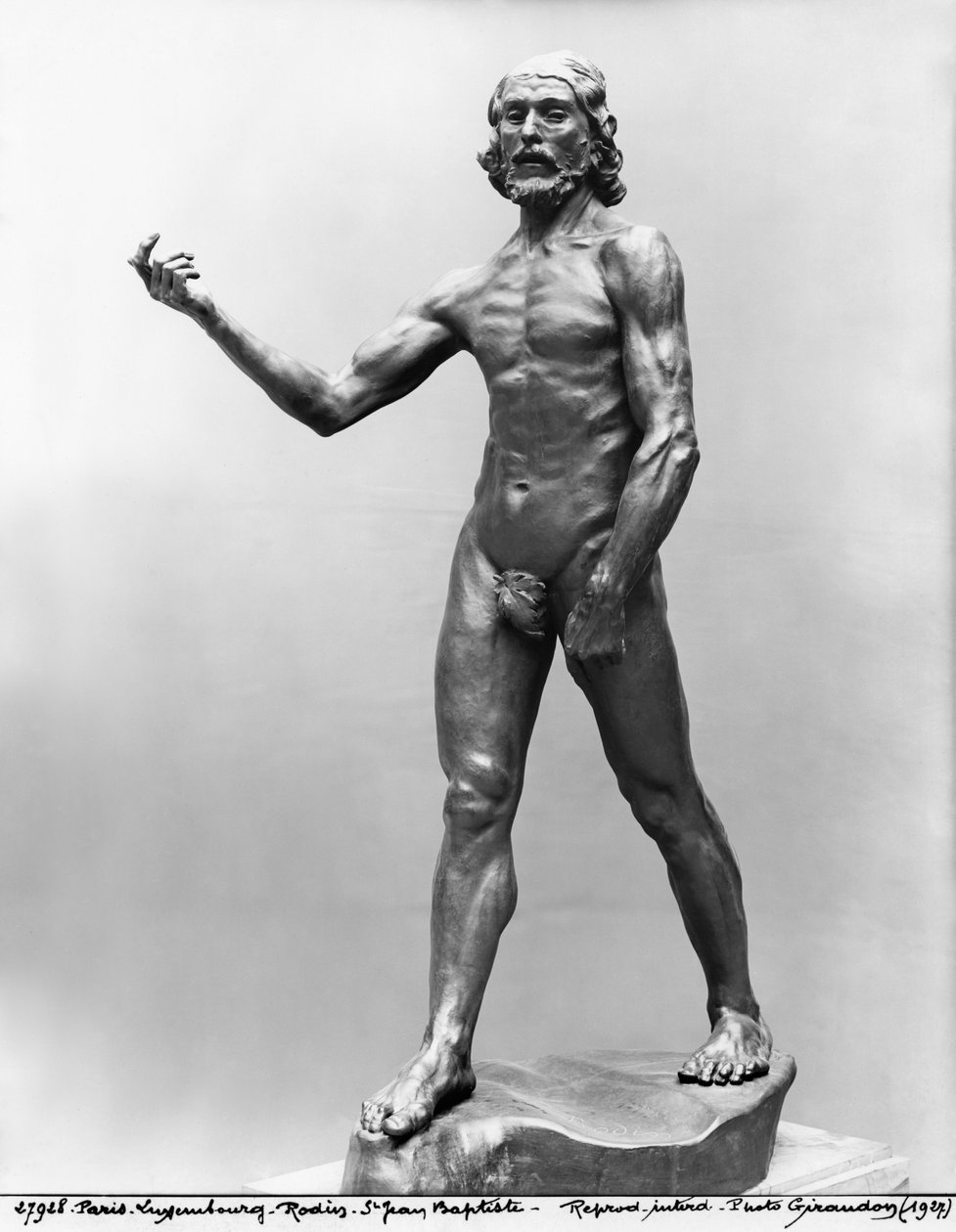 Johannes Döparen, 1878-80 (se även 279788) (brons) av Auguste Rodin