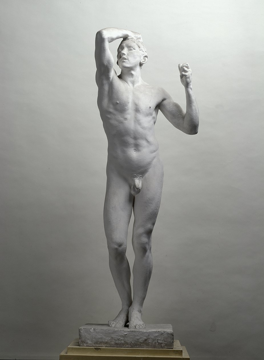 Bronsåldern, ca 1877 (gips) av Auguste Rodin