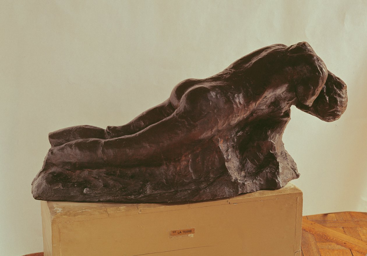 Jorden (brons) av Auguste Rodin