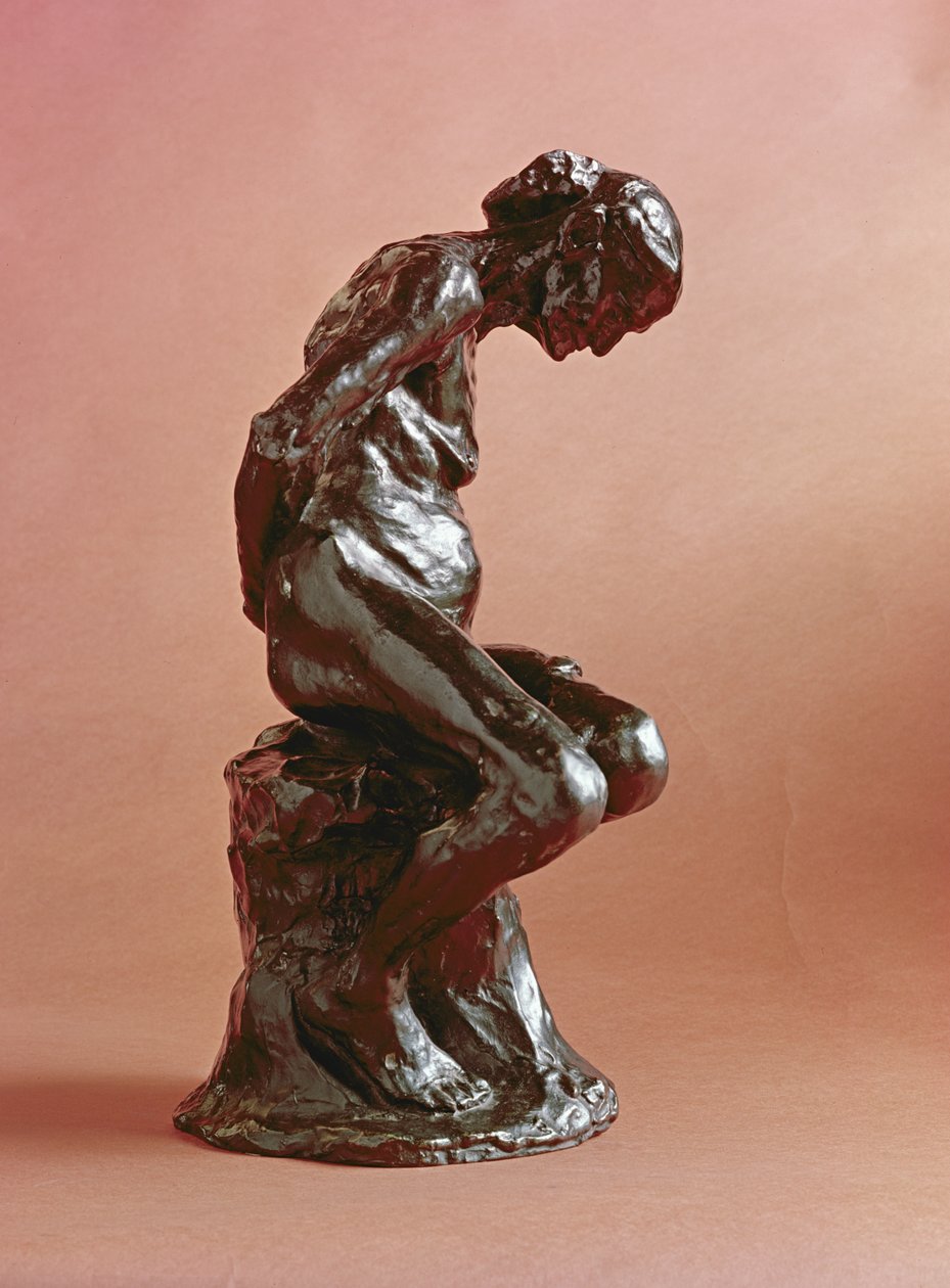 Den gamla kurtisanen, 1885 (brons) av Auguste Rodin