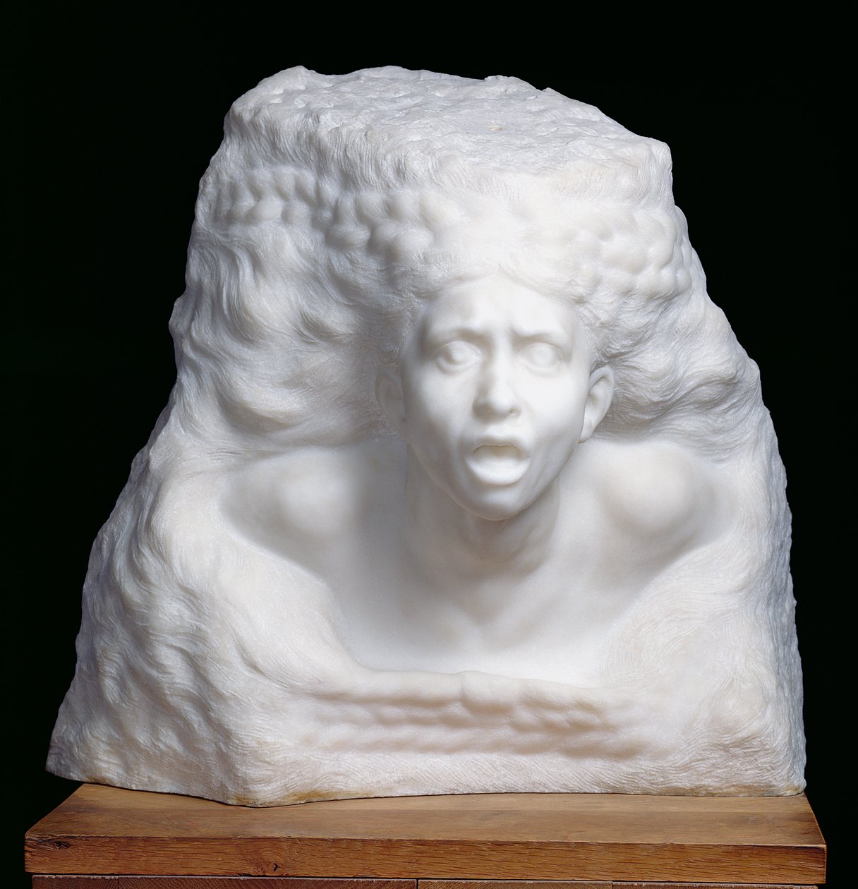 Stormen, 1886-1901 (marmor) av Auguste Rodin
