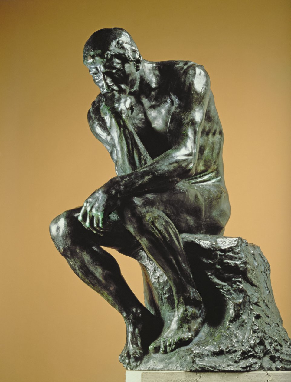The Thinker, 1881 (för detaljer se 63999) av Auguste Rodin