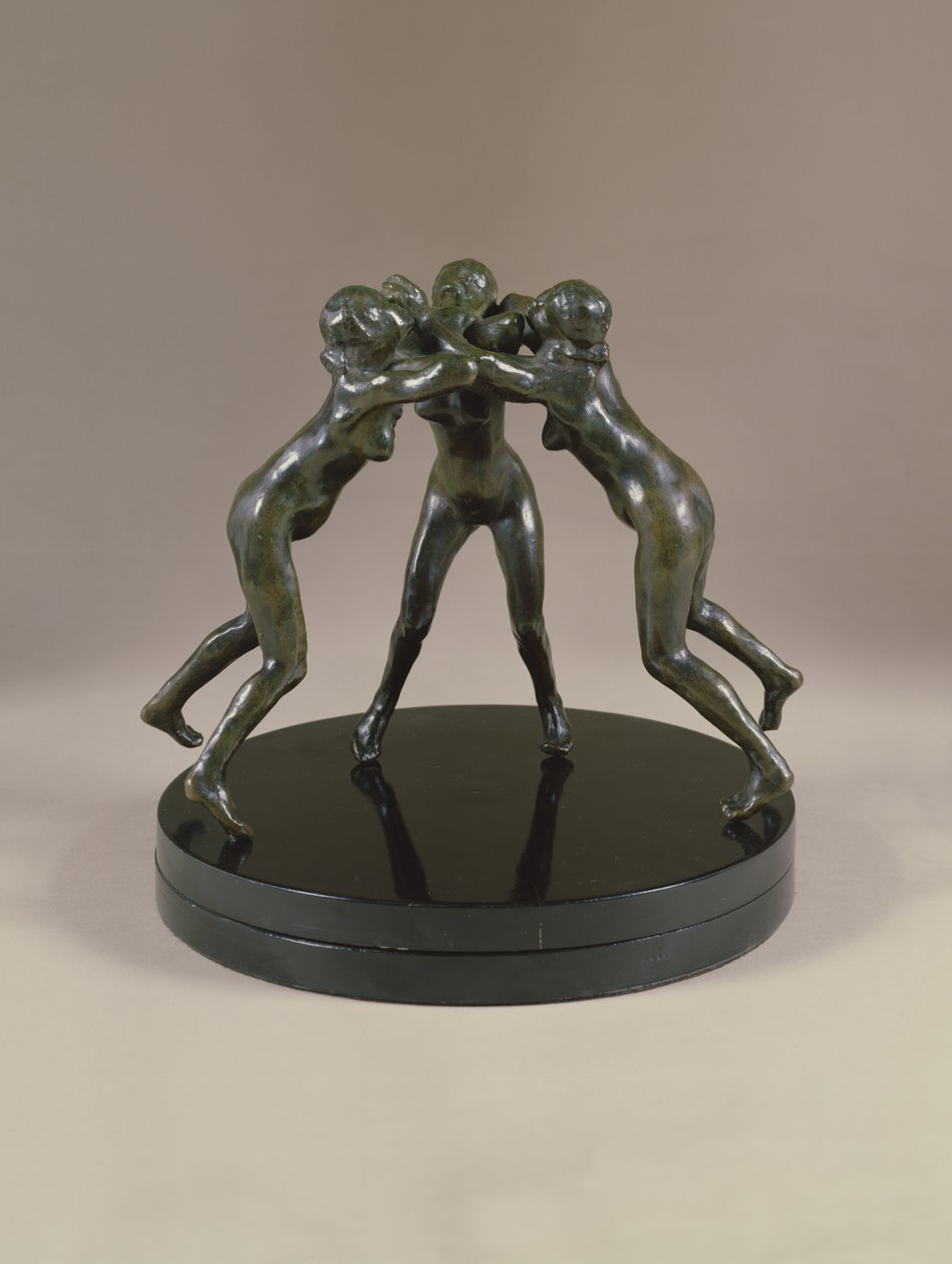 Tre nymfer, ca 1882 (brons) av Auguste Rodin