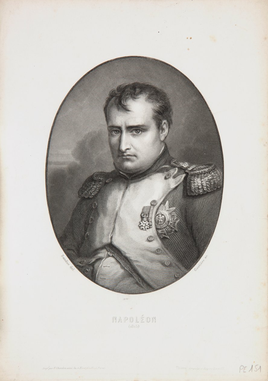 Napoleon (1815), 1837 av Auguste Sandoz