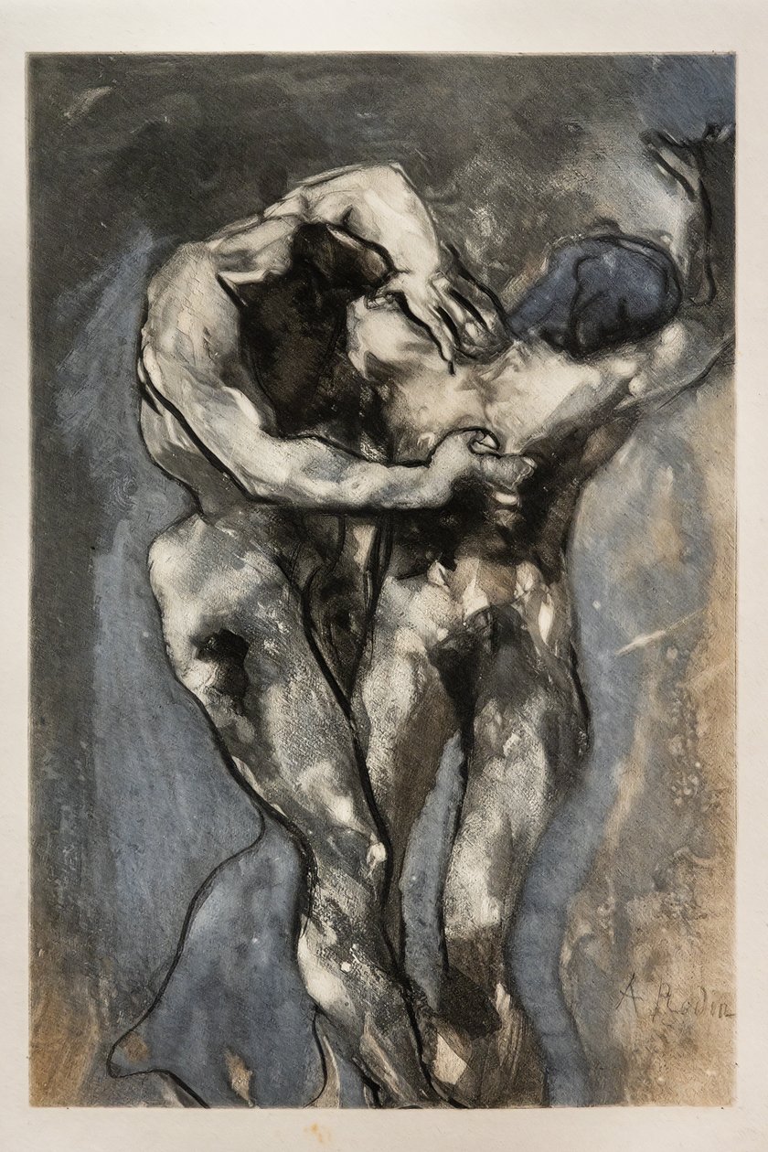 Kättarna av Auguste (after) Rodin