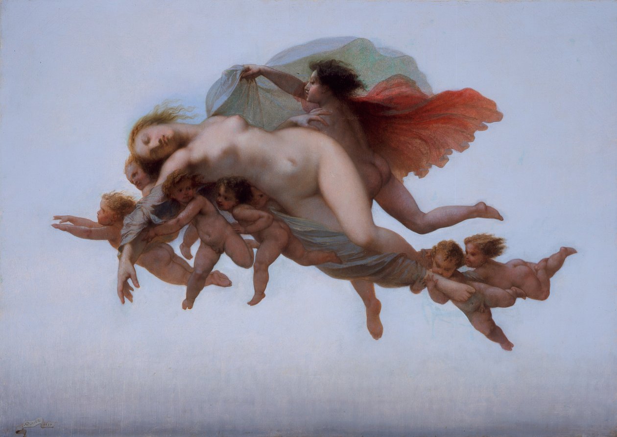Psyche, 1856 av Auguste Barthelemy Glaize