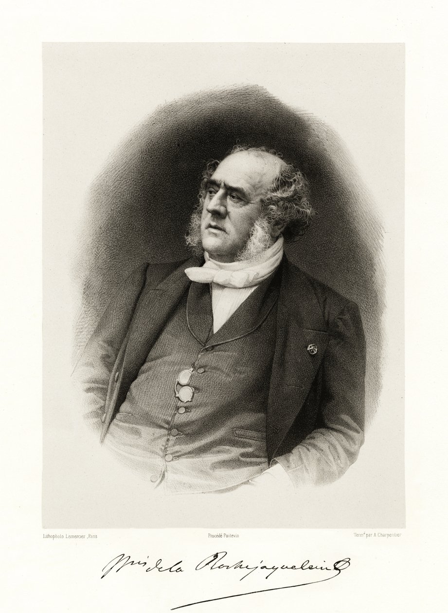 Henri-Auguste-Georges de La Rochejaquelein, 1865-66 av Auguste Charpentier