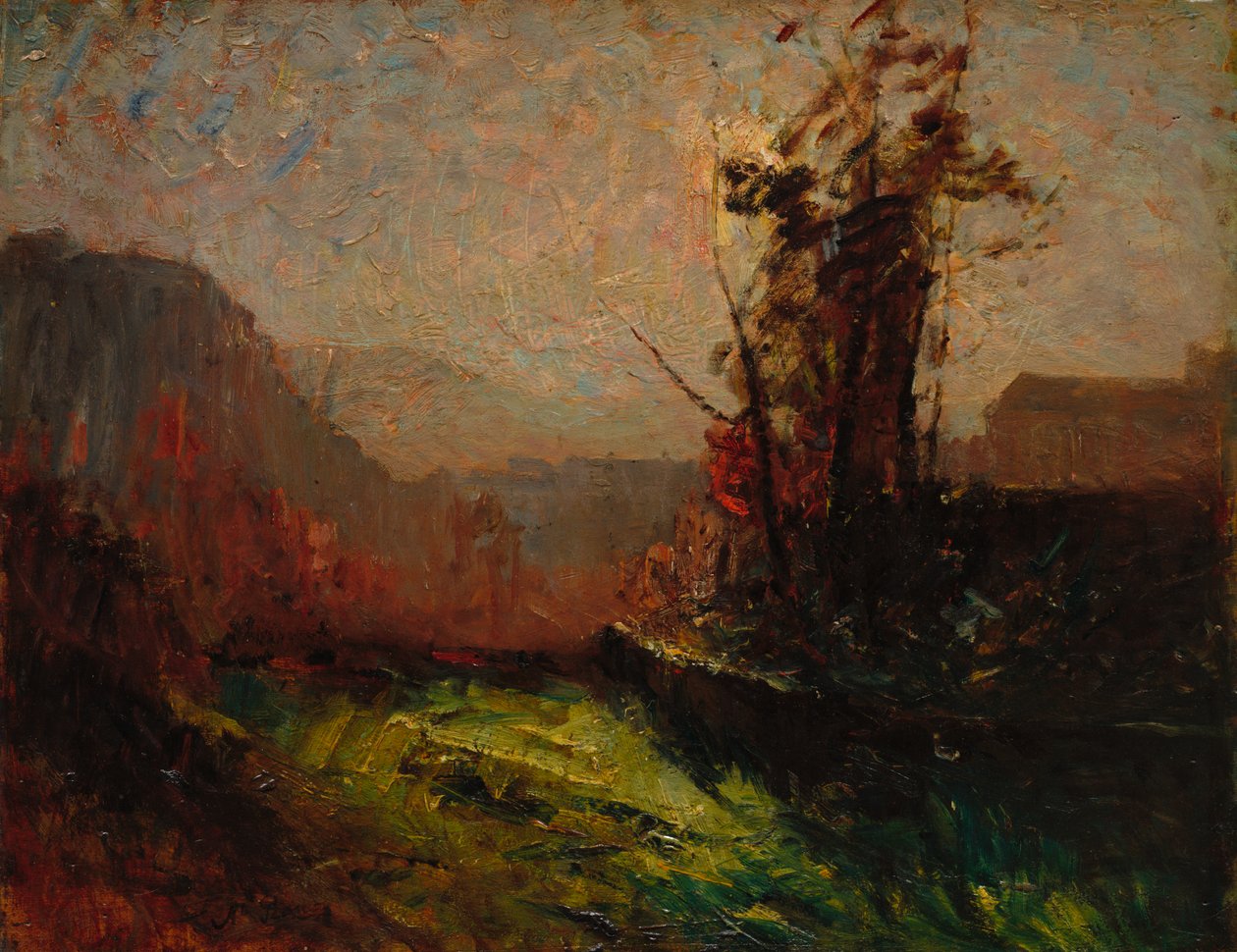 Crémieu, sett från Chaillonnette, ca. 1867-1872. av Auguste Francois Ravier