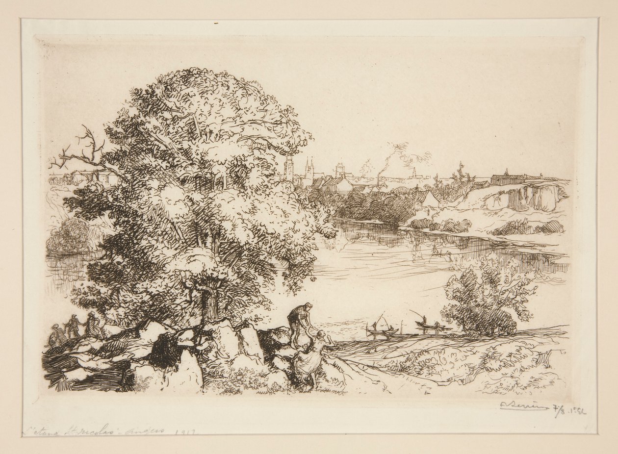 Angers, den av Auguste Lepere