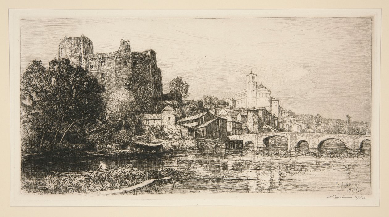 Clisson (Loire Maritime) av Auguste Lepere
