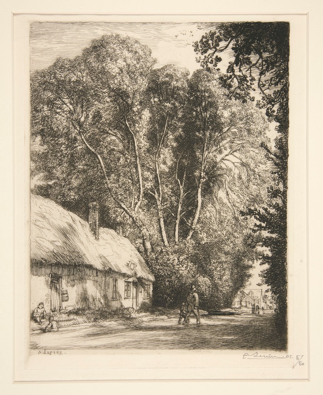 Le Bout Genet (Cvec?sur-le-Grand) av Auguste Lepere