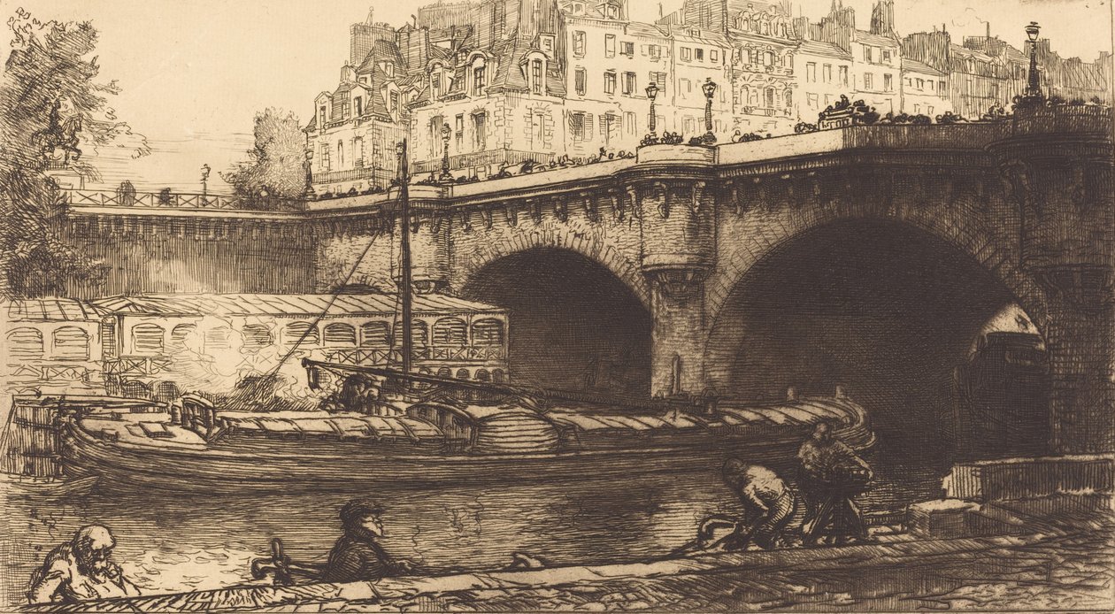 Nya bron, 1901. av Auguste Lepere