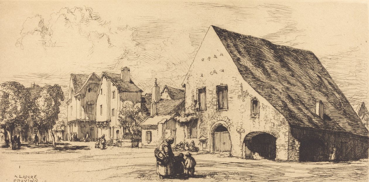 Provinserna Seine och Marne, 1910. av Auguste Lepere