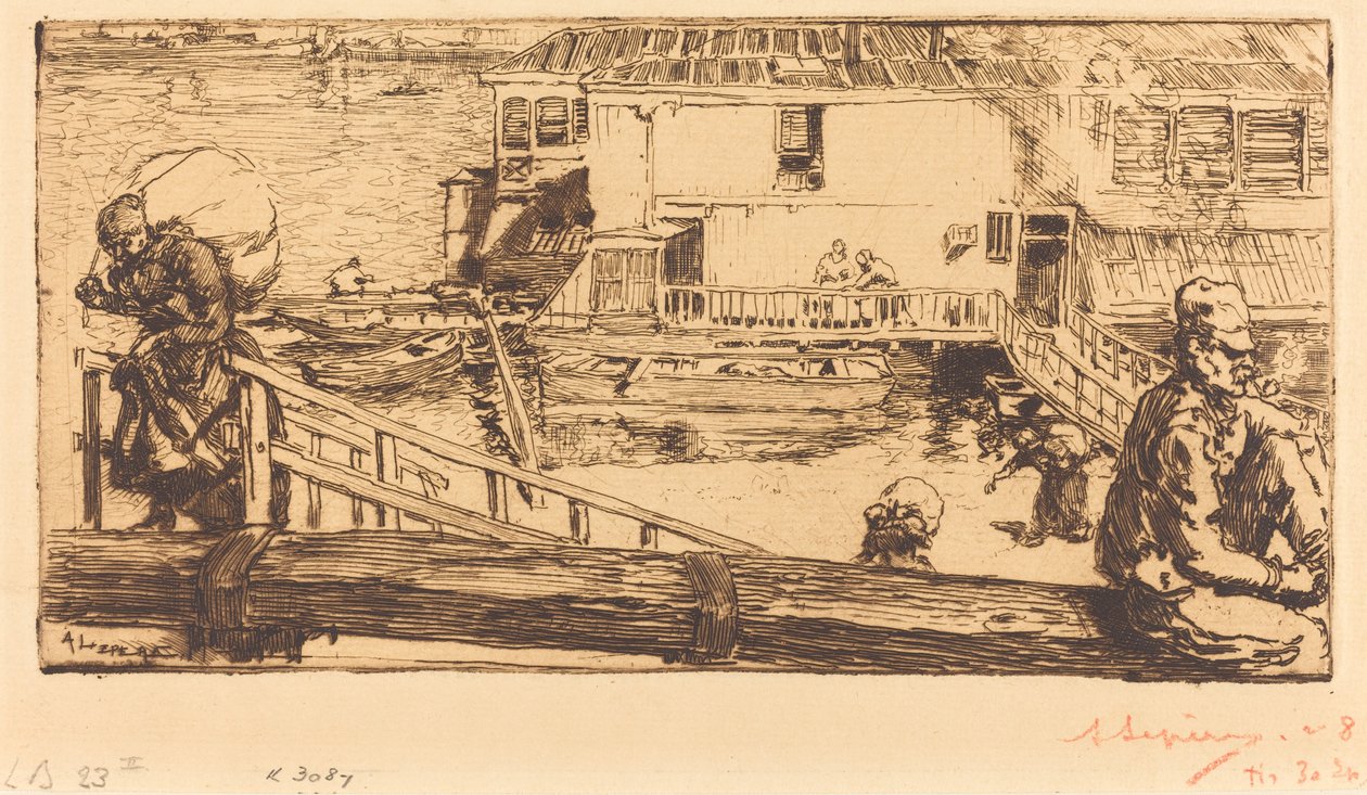 Tvätthuset av Auguste Lepere
