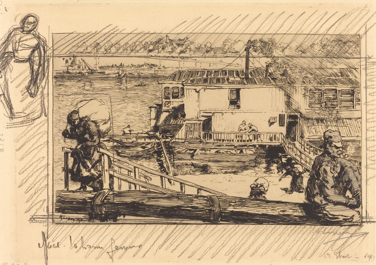 Tvätthuset av Auguste Lepere
