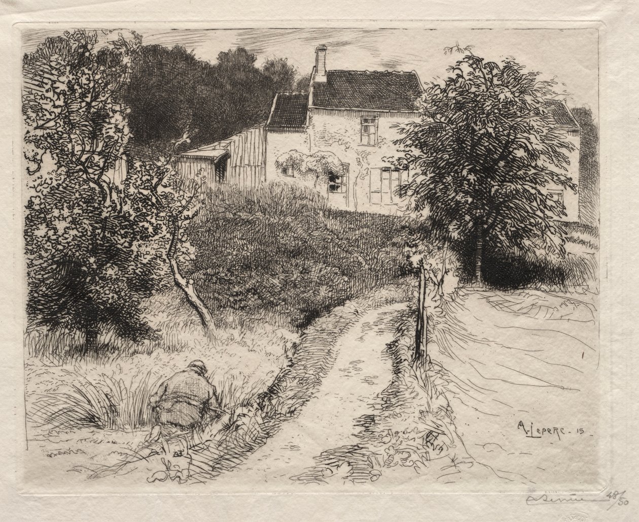 En Bellot av Auguste Louis Lepère