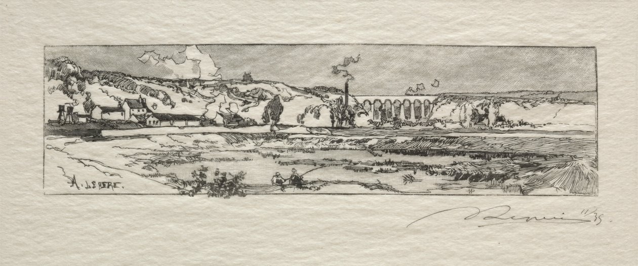 Issy les Moulineaux damm av Auguste Louis Lepère