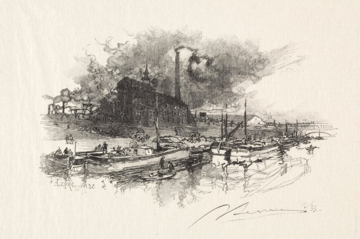 Bleka. av Auguste Louis Lepère