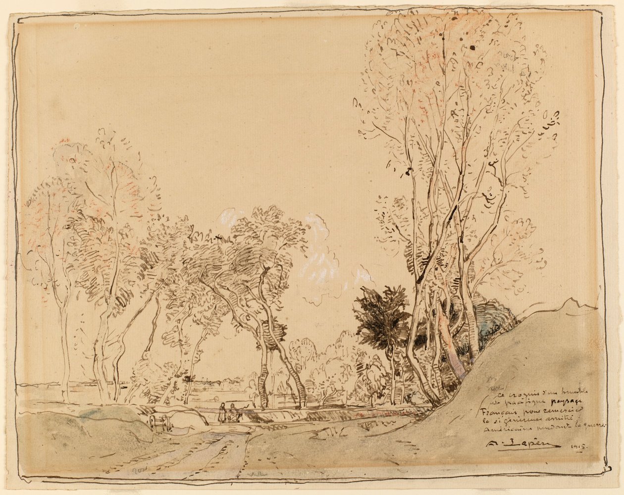 Landskap av Auguste Louis Lepère