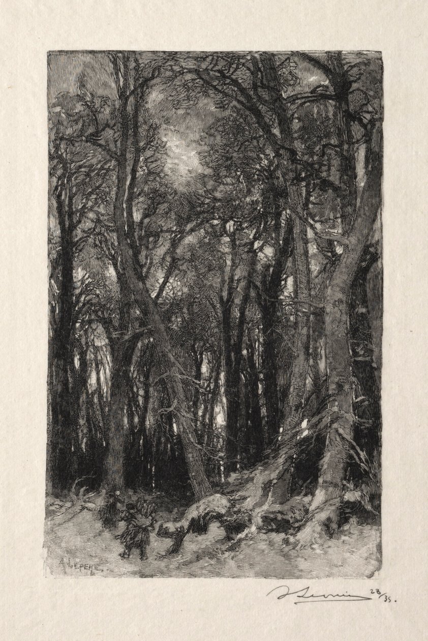 Le Bas Breau. av Auguste Louis Lepère