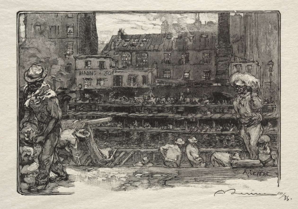 Gipsavlastare av Auguste Louis Lepère