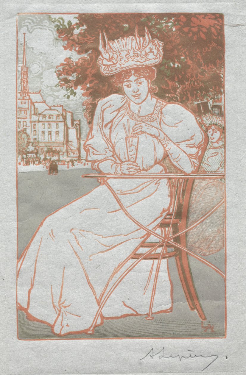 Parisalmanackan, 1897: Sommaren, 1897. av Auguste Louis Lepère