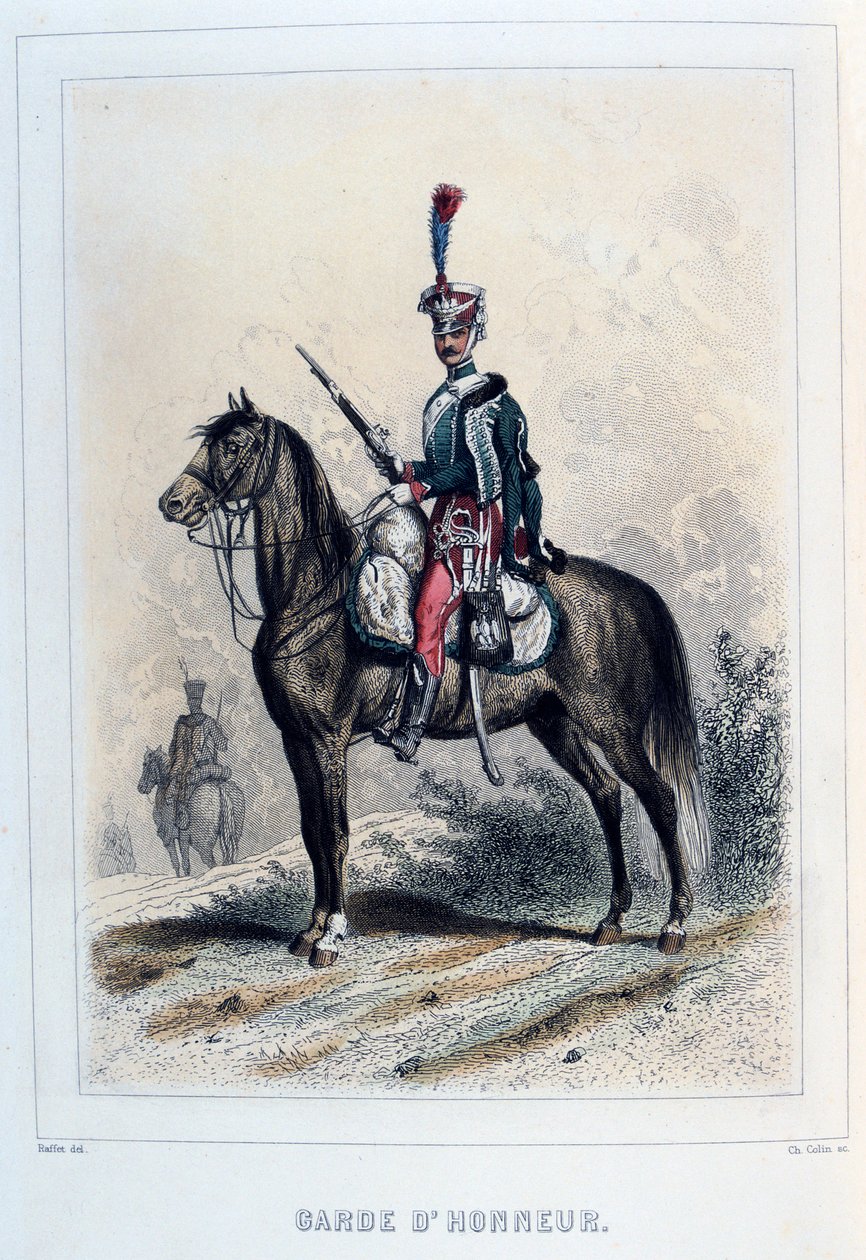 Hedersgardet, 1859. av Auguste Raffet