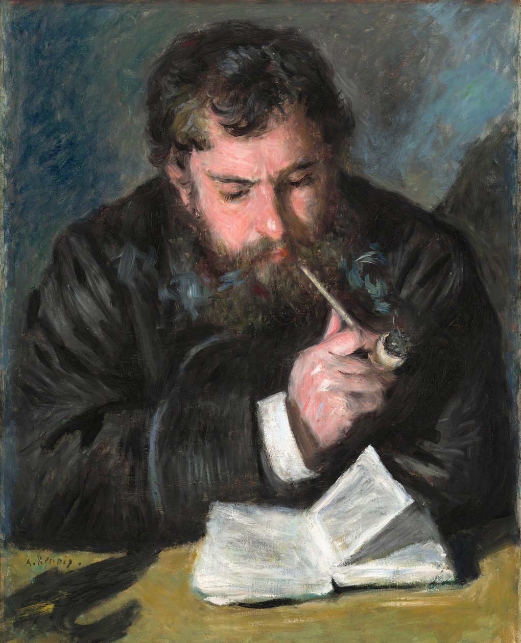 Claude Monet av Auguste Renoir