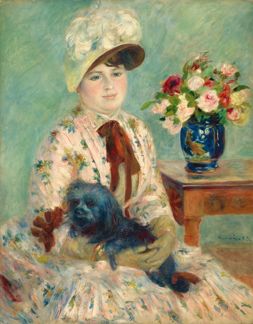 Fröken Charlotte Berthier av Auguste Renoir