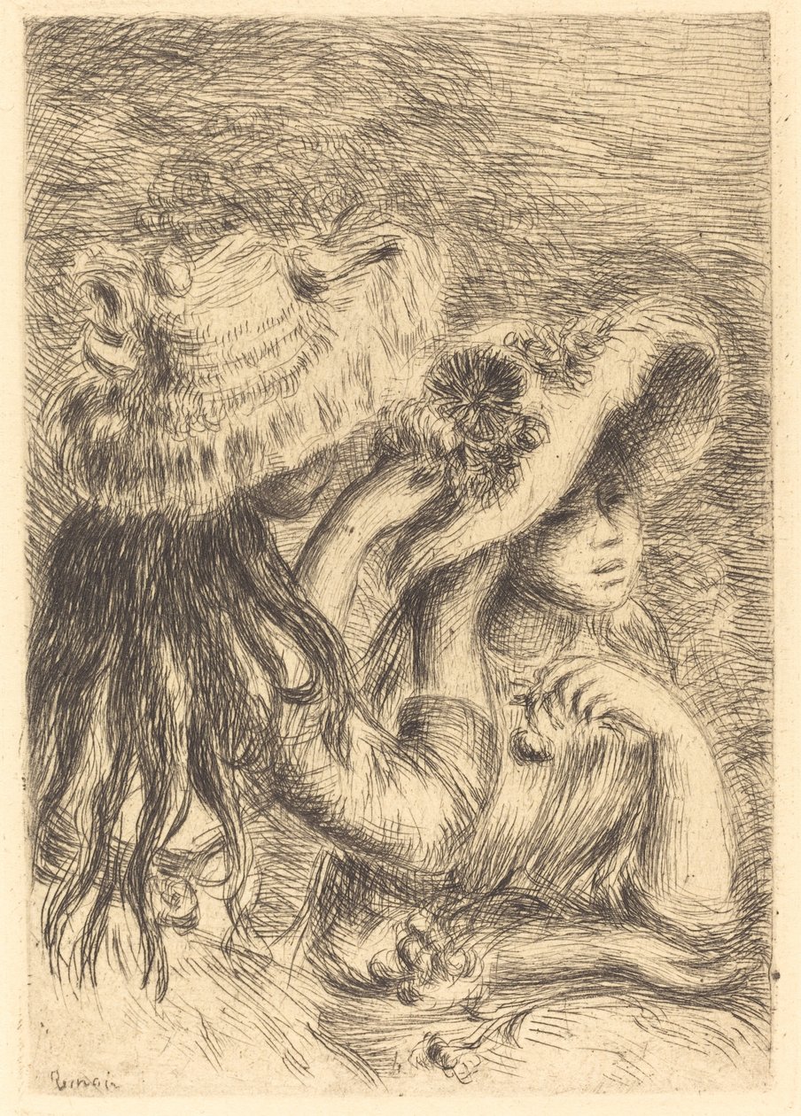 Hattnålen av Auguste Renoir