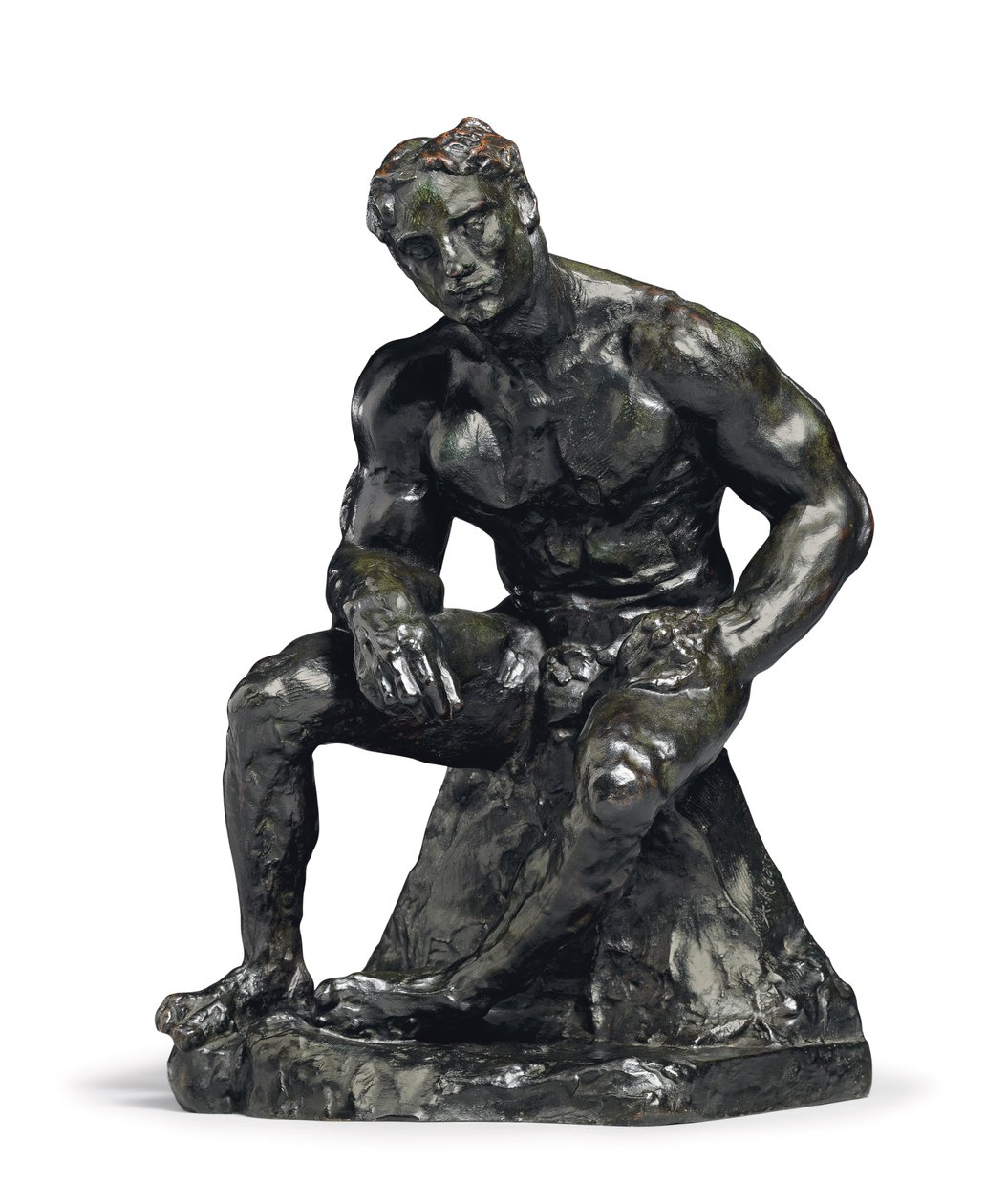 Amerikansk idrottare; Atlet Americain, 1901; c. 1927-1935 av Auguste Rodin