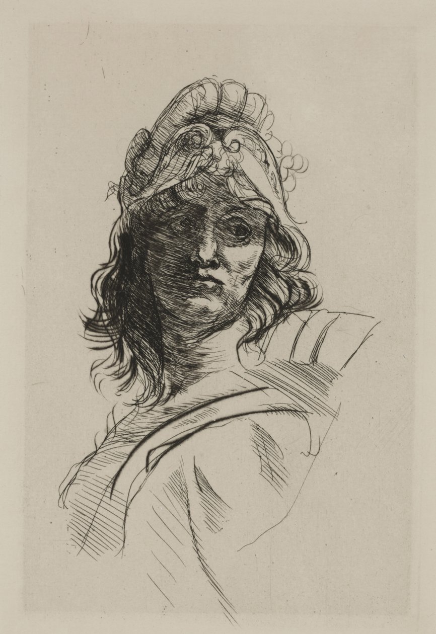 Byst av Bellona av Auguste Rodin