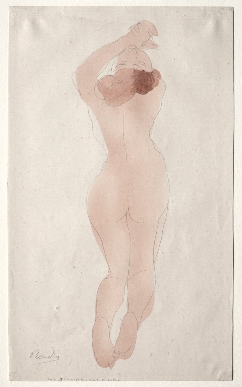 Smek - mig dans, älskling, 1902. av Auguste Rodin