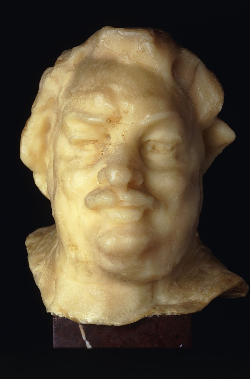 Chef för Balzac; Tete de Balzac, 1892 av Auguste Rodin
