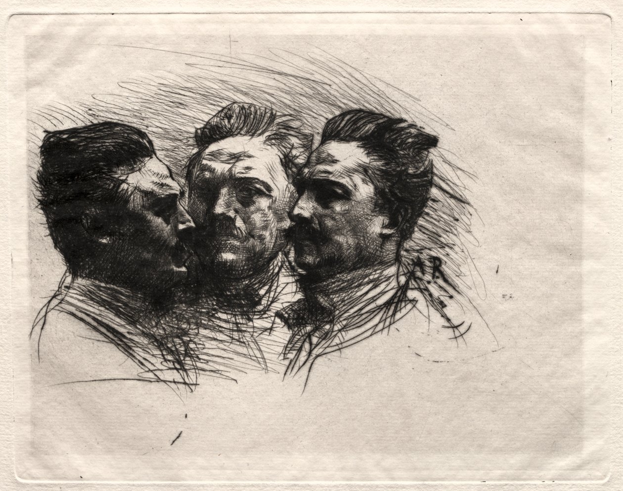 Henry Becque av Auguste Rodin