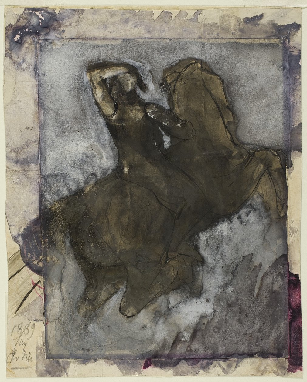 Ryttare, 1889 av Auguste Rodin
