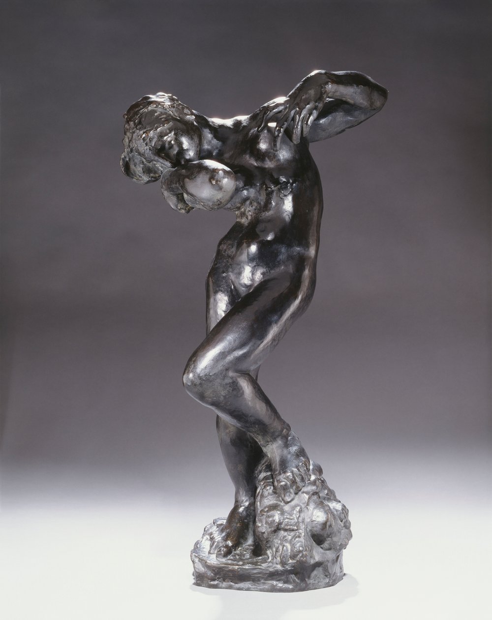 Meditation, 1885 och 1924 av Auguste Rodin