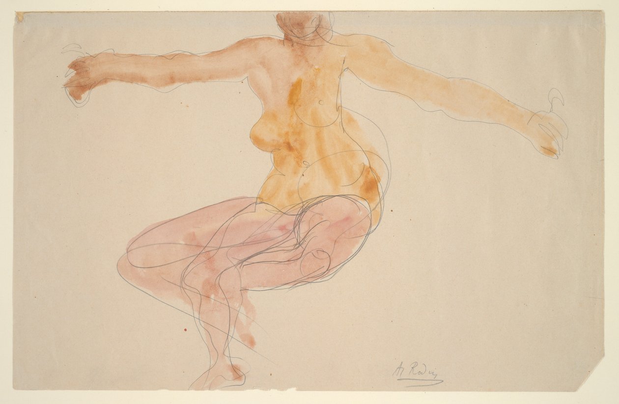 Nakendans av Auguste Rodin