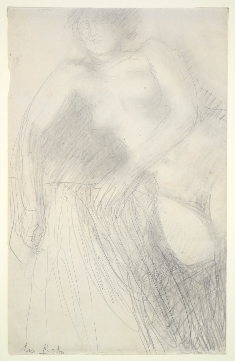 Liggande Kvinna Naken av Auguste Rodin