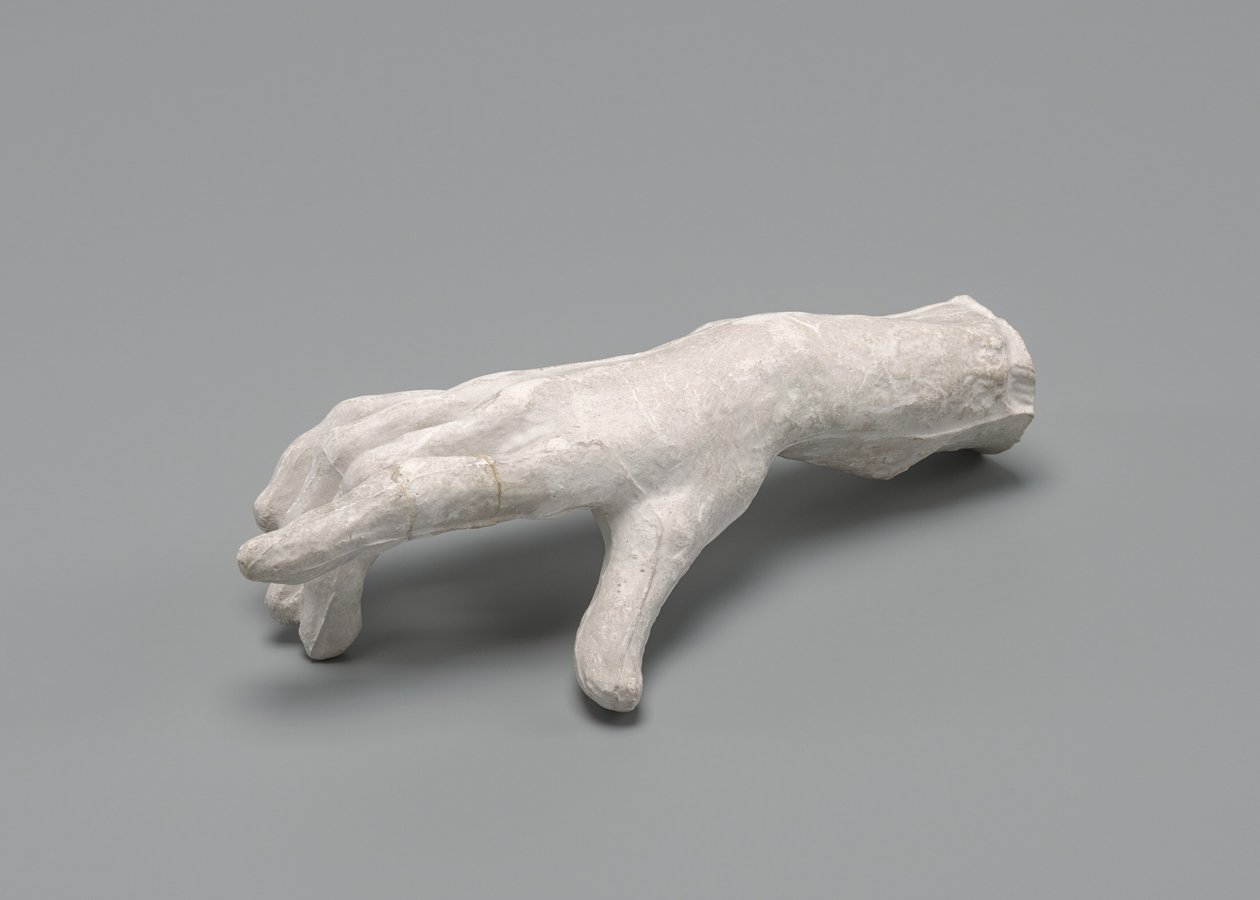 Höger hand, möjligen 1880. av Auguste Rodin